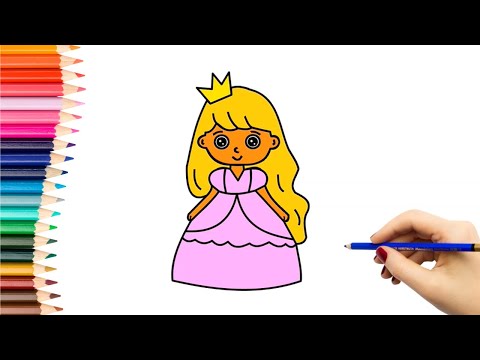 Video: Kaip Nupiešti Princesę
