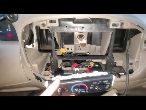 2002 F-150 HVAC Illumination Bulb Replacement