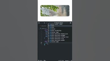 Learn how to create a Responsive Weather Widget  #shorts #html #css #widget