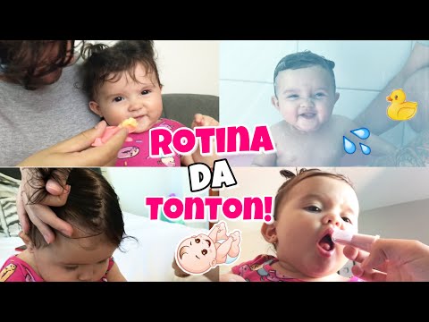 ROTINA DE UMA BEBÊ COM 6 MESES!!!