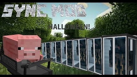 Sync mod - Mod Showcase - 1.7.2 - HALLOWEEN SPECIAL 2!(Clones, Piggy treadmills, Avatars and more)