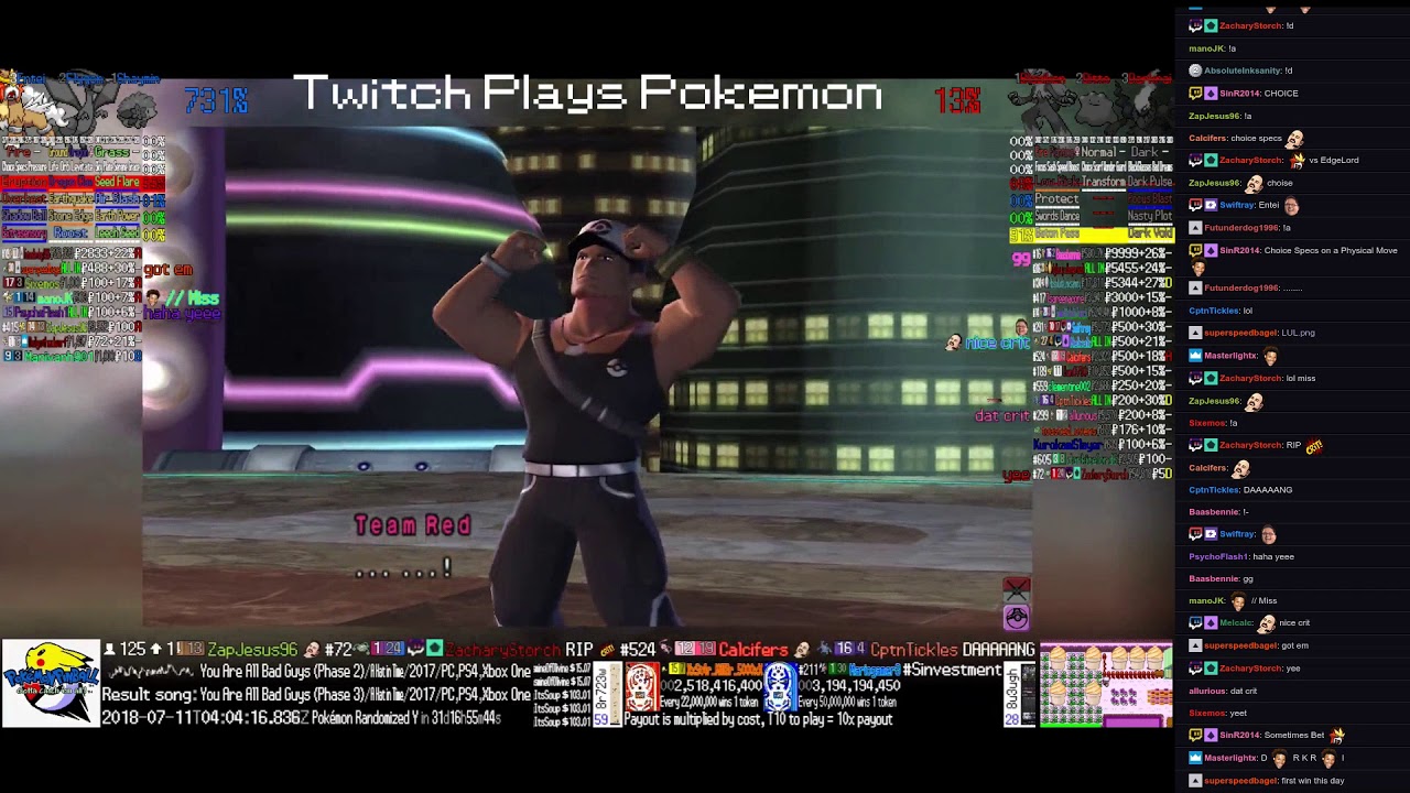 Twitch Plays Pokémon Battle Revolution - Matches 