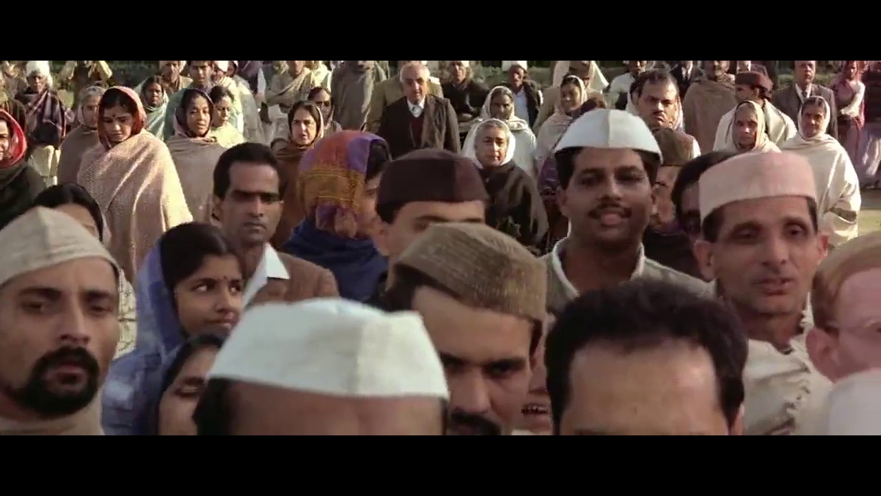 Gandhi/Best scene/Ben Kingsley/Mahatma Gandhi/Roshan Seth/Saeed Jaffrey ...