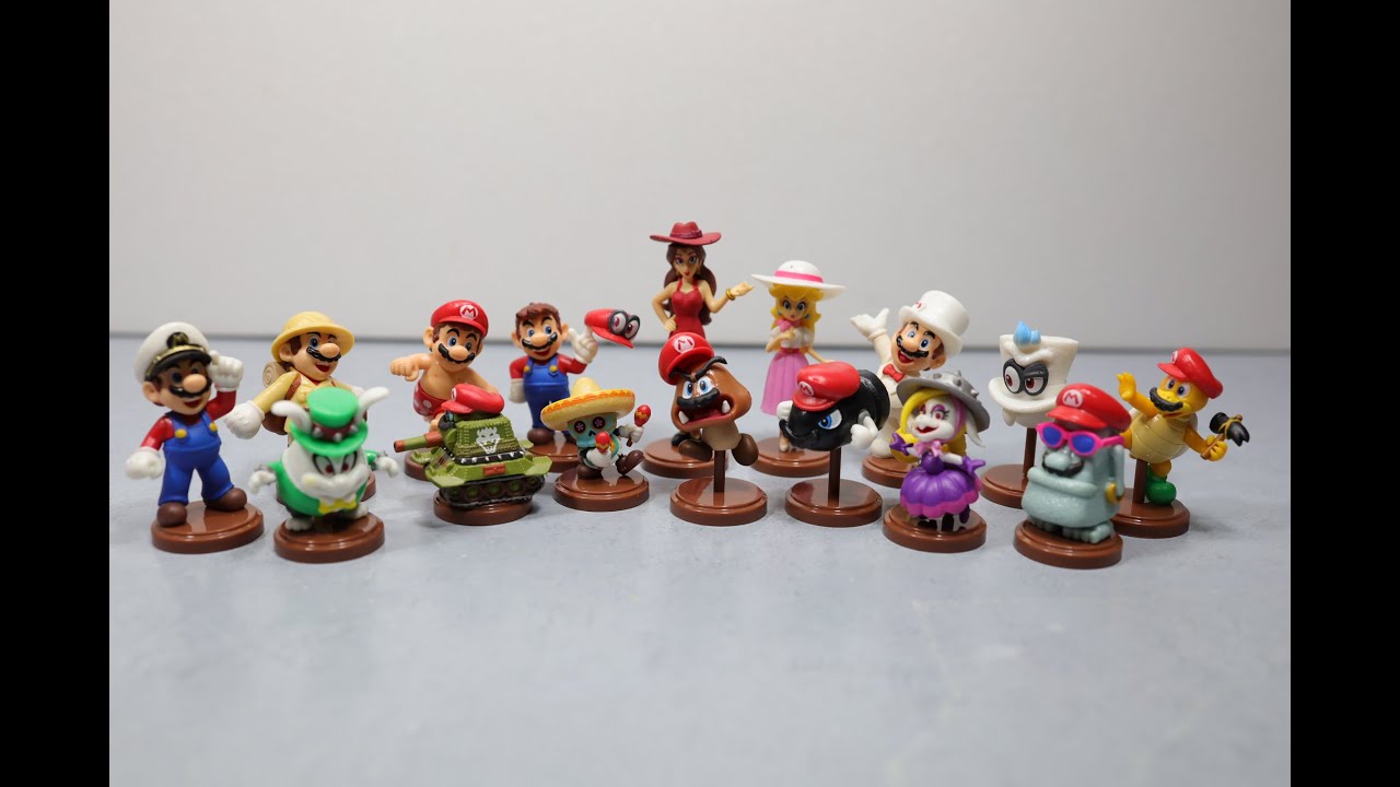 CHOCO EGG SUPER MARIO Odyssey Figure チョコエッグ スーパーマリオ
