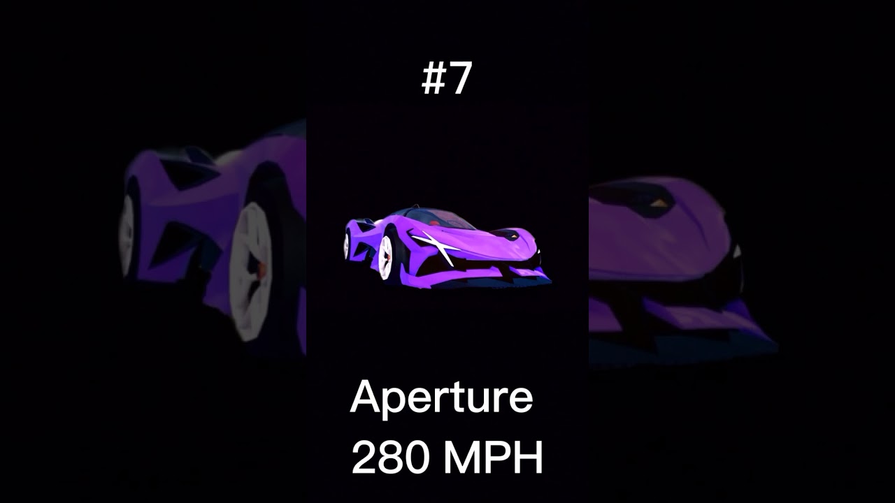 Top 10 most fastest cars 2023 | Roblox Jailbreak |