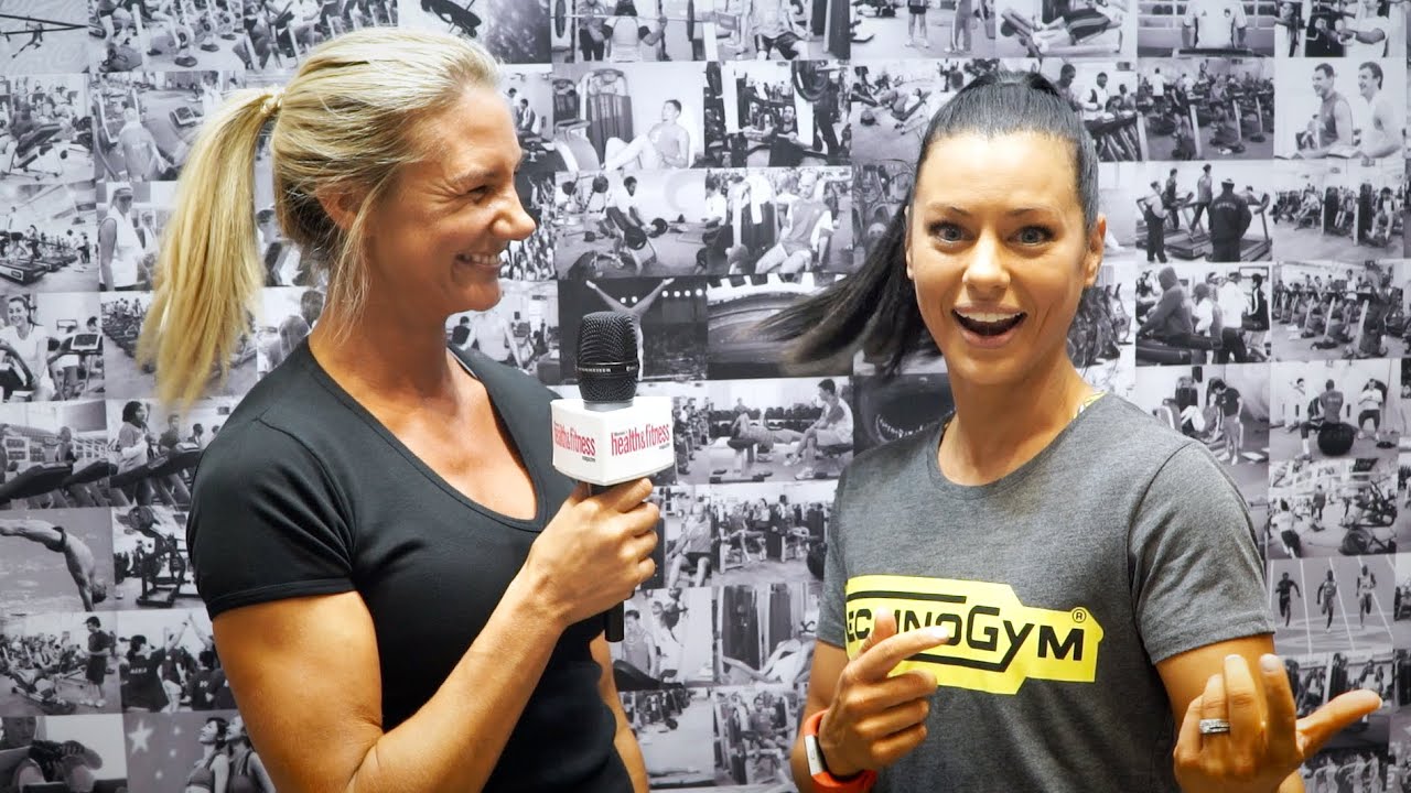 Jenna Douros at the Melbourne Fitness & Health Expo 2016