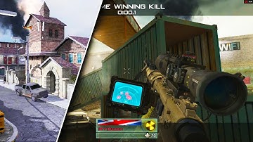 I HIT A CRAZY TRICKSHOT ON A CUSTOM MAP! (IW4X Trickshotting w/ 3 KILLCAMS!)