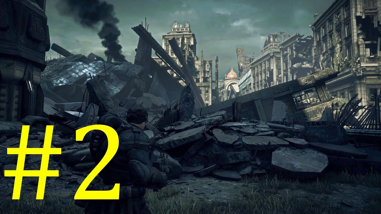 Let's Play Gears Of War Ultimate Edition [PC] Part 2 (Emergence Holes