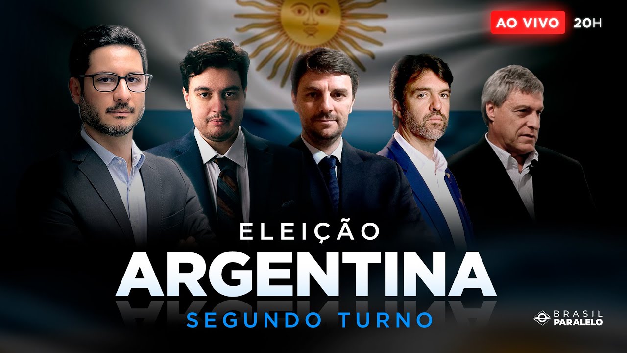 JAVIER MILEI É ELEITO PRESIDENTE DA ARGENTINA | AO VIVO