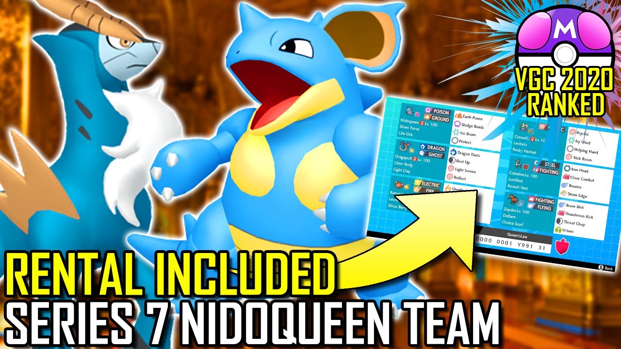 SERIES 7 NIDOQUEEN TEAM | VGC 2020 | Pokémon Sword & Shield - Pokésports