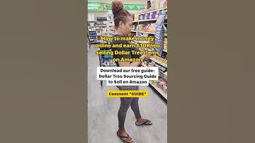 How to make money online and earn $10K/mo selling Dollar Tree items on Amazon