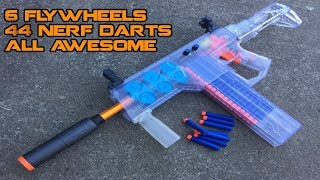 Double Stack NERF Magazine? 6 Flywheels? Meet the WORKER Dominator. | Walcom S7