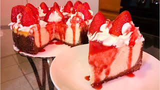 Over the top Strawberry Cheesecake