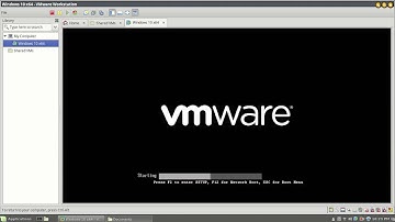 Installing Windows 10 in VMWare on Linux Mint