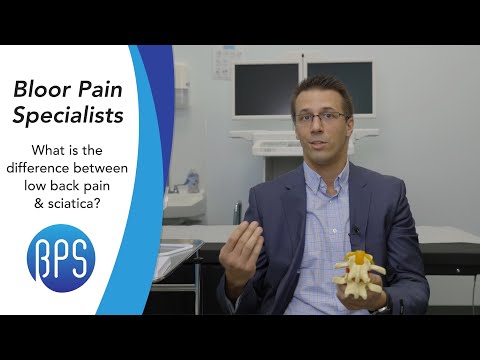 What is the Difference Between Low Back Pain & Sciatica? - Common Back Pain Questions Answered
