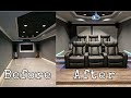 Home Theater Room Platform Buildout