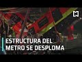 Se desploma tramo del Metro CDMX