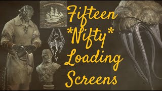 Fifteen Nifty Skyrim Loading Screens