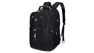 Review: Extra Large 52L Travel Laptop Backpack with USB Charging Port Fit 17 Inch Laptops - SHRRADOO