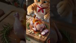 AI cat animation video #cat #pets #funny #wildlife #animals