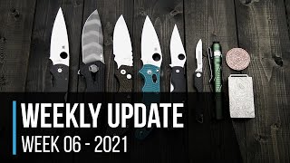 Week 6 - 2021: Protech SnG Exclusive Micarta, Spyderco Pattadese, Shire Post Mint and More!