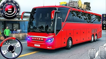 City Coach Bus Driving Simulator - Offroad Game - Best Android iOS Gameplay 