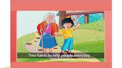 Helpful Hands || Nursery Poem || English 