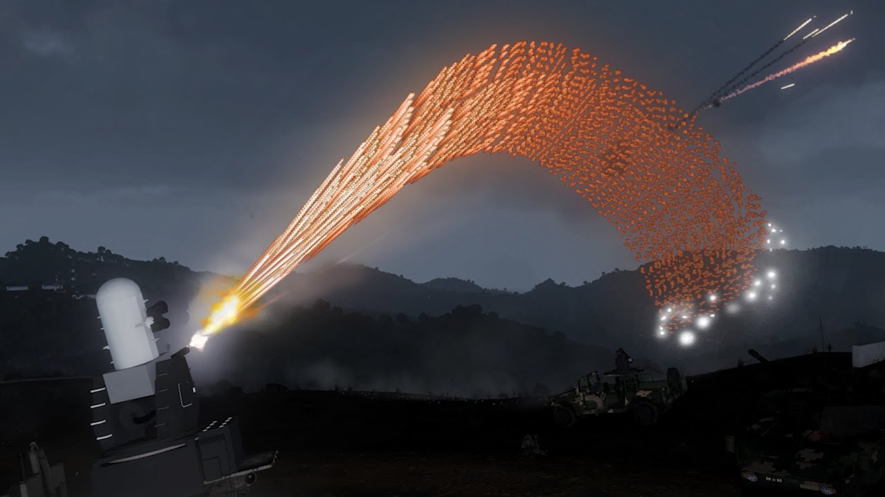 Jet Explodes Mid-Air after hit by C-RAM System - CIWS - Military ...