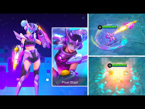 MLBB Wan Wan Pixel Blast Collector Skin Spotlight