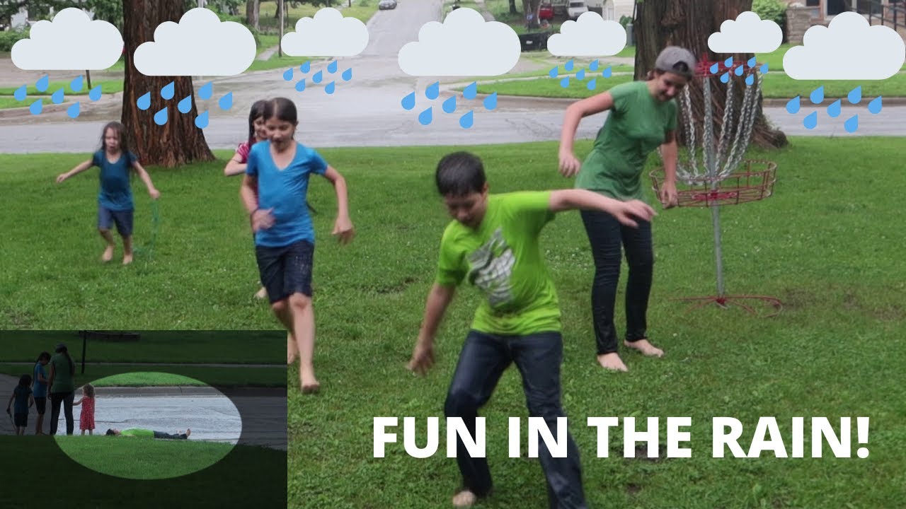 FUN in the rain! | Kids get SOAKED! | 