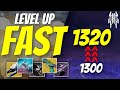 How to LEVEL UP FAST in Season of the Splicer - EASY 1320 MAX POWER Level Guide - Destiny 2