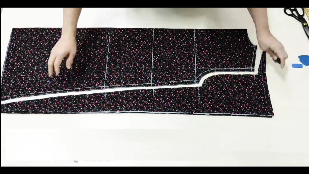 В вертикальном положении за 10 минут!! БЕЗ ШАБЛОНА / Практичный крой и пошив платья.