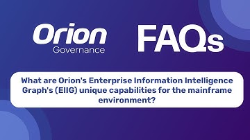 EIIG Mainframe Support Helps Enterprises Accelerate Data Governance
