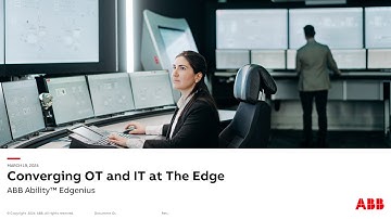 OpenShift Commons KubeCon EU 2024 - ABB Case Study: Converging OT and IT at the Edge
