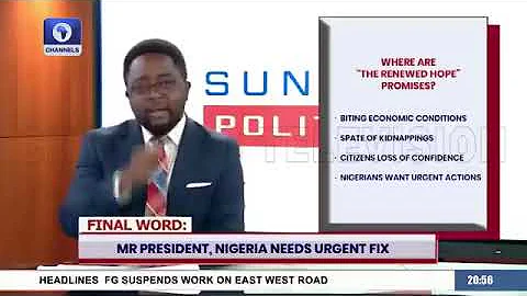 Rumours about @seunakinbaloye's sack from channels television is fake...