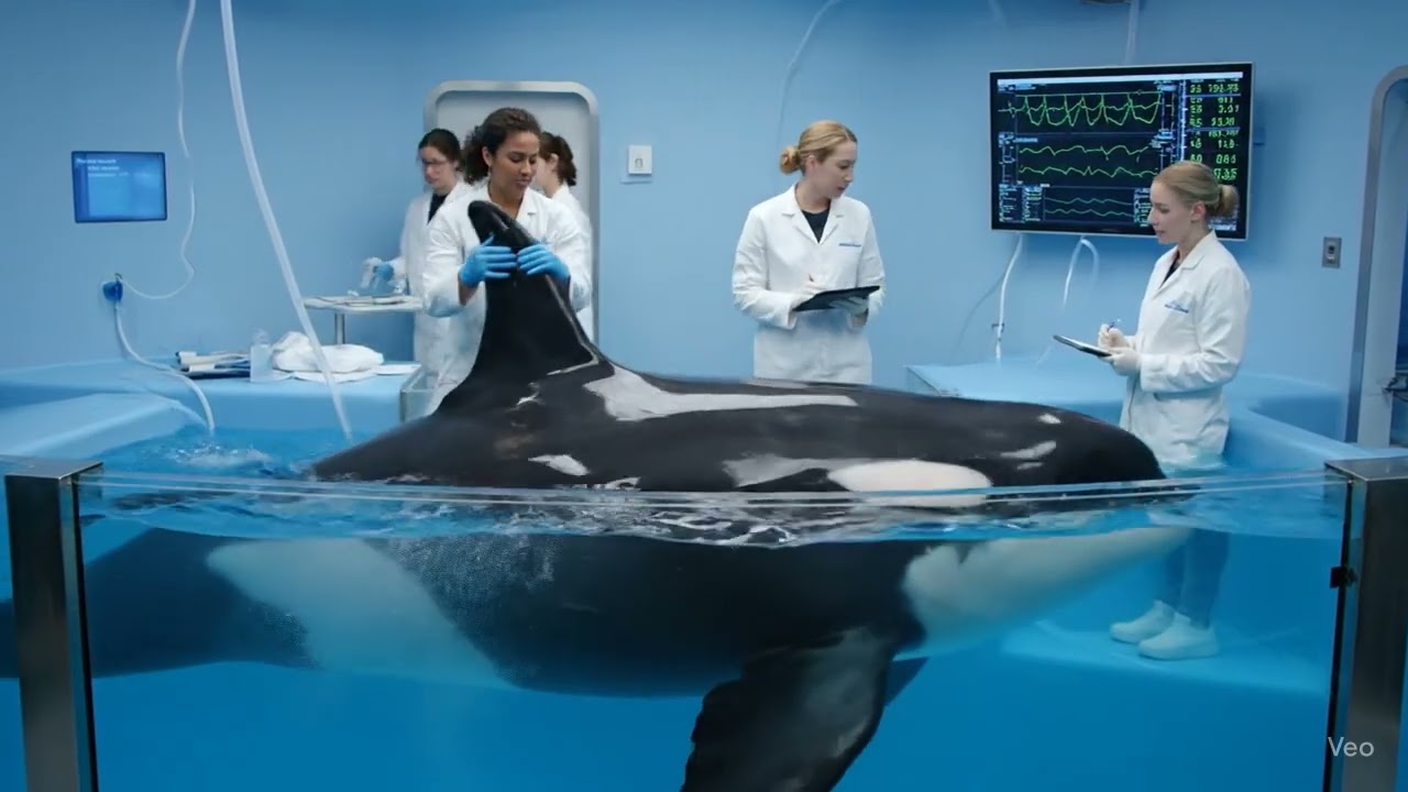 Young Orca Under Care | Heartwarming Recovery in Marine Rehab
