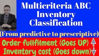 Inventory ABC analysis and classification - New approach