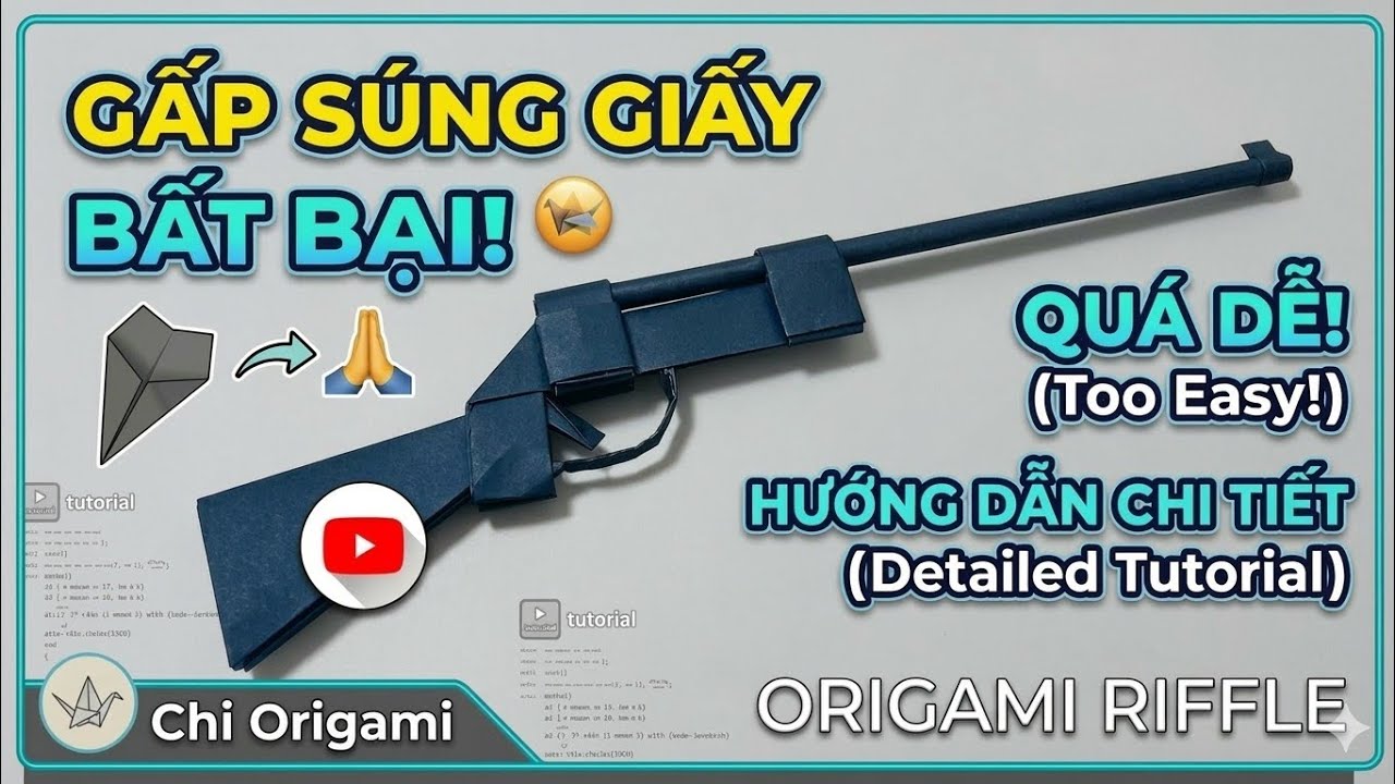 Paper Rpg Gun HOW TO CREATE A DETAILED AND EASY PAPER RIFFLE GUN MODEL - YouTube