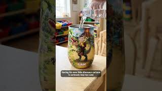 My little boy couldn't wait to show off his new sippy cup at preschool 🦖💙#gifts #giftideas My little boy couldn't wait to show off his new sippy cup at preschool 🦖💙#gifts #giftideas