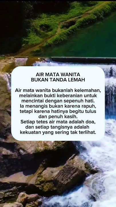 Air mata wanita... #shorts #quotes #shortvideo #trendingshorts #fyp  #youtubeshorts