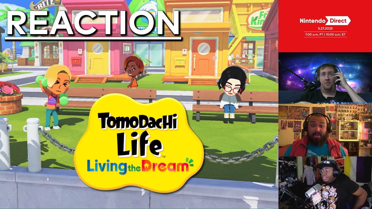 TOMODACHI LIVE RETURNS! | Tomodachi Life: Living the Dream Reaction ...