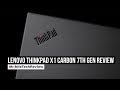 Vista previa del review en youtube del Lenovo X1 Carbon 7th Gen