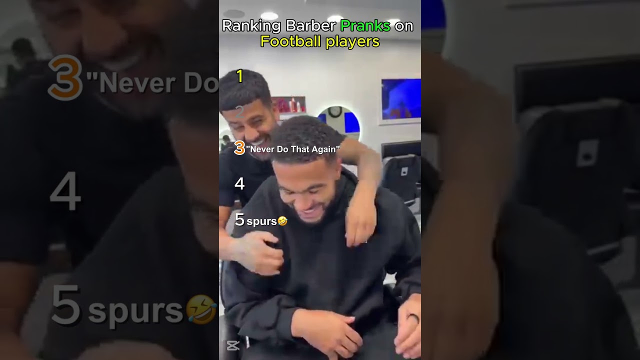 Парикмахерские розыгрыши над футболистами пошли не так… (Они проиграли! 😂✂️)