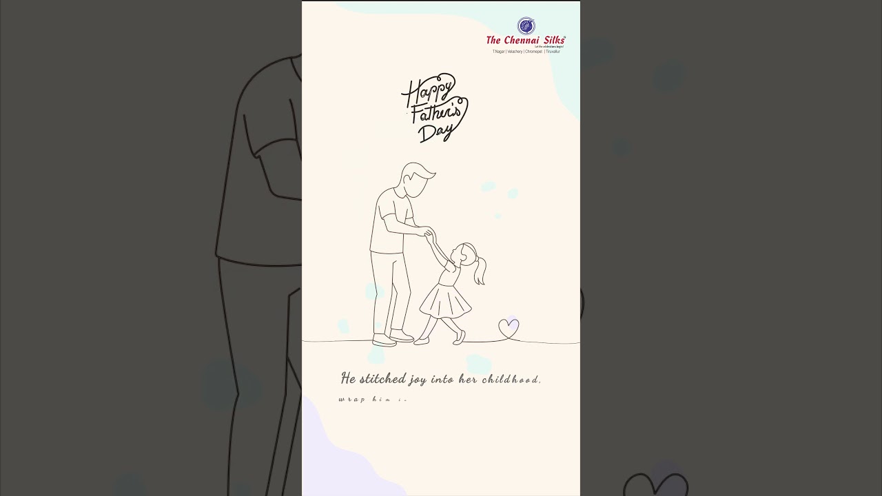 Wearing patience, wrapping us in love - Happy Father’s Day to every real-life hero.