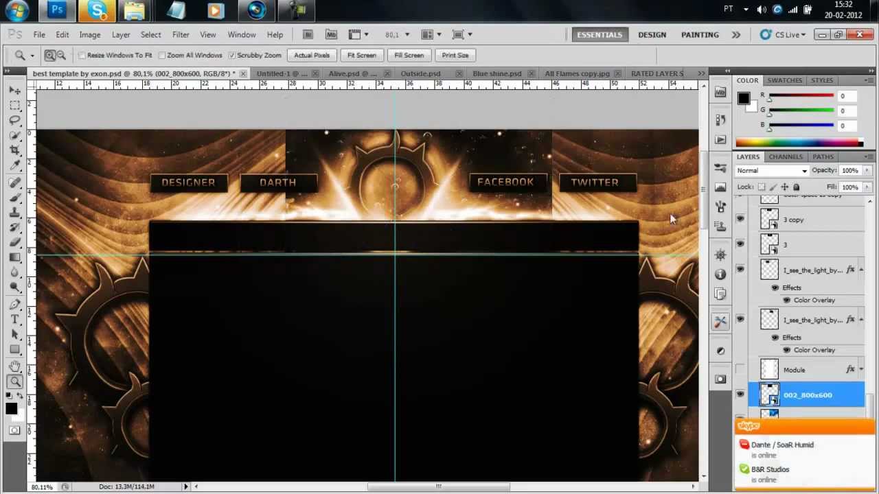 DARTH BACKGROUND SPEED ART | BY EXONARTS