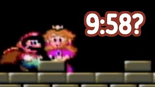 Beating Super Mario World in Under 10 Minutes