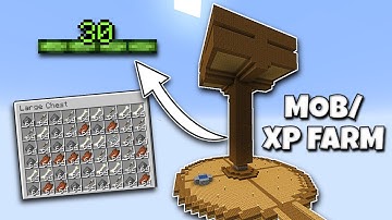 1.18 EASY MOB XP FARM | Minecraft Skyblock 1.18 Lets Play | #2