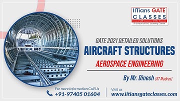 GATE 2021 Aerospace Engineering Question Paper | Aircraft Structure Solutions | GATE AE Live Classes