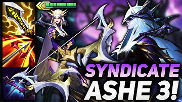 3 STAR ASHE CARRY WITH FULL AD CRIT AOE DAMAGE!! | Teamfight Tactics Patch 12.4B