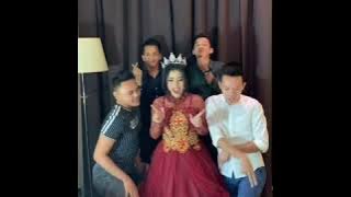 GOYANG CANCEL 50rb versi pakai gaun merah || Video Terbaru Anita.tlb || #goyangcancel50rb